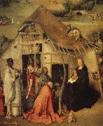 BOSCH, Hieronymus The adoration of the three Kings oil